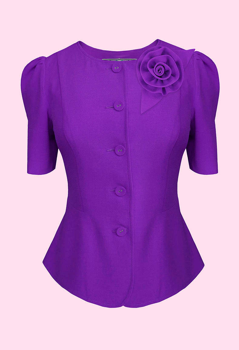 Áo cổ tròn sang trọng