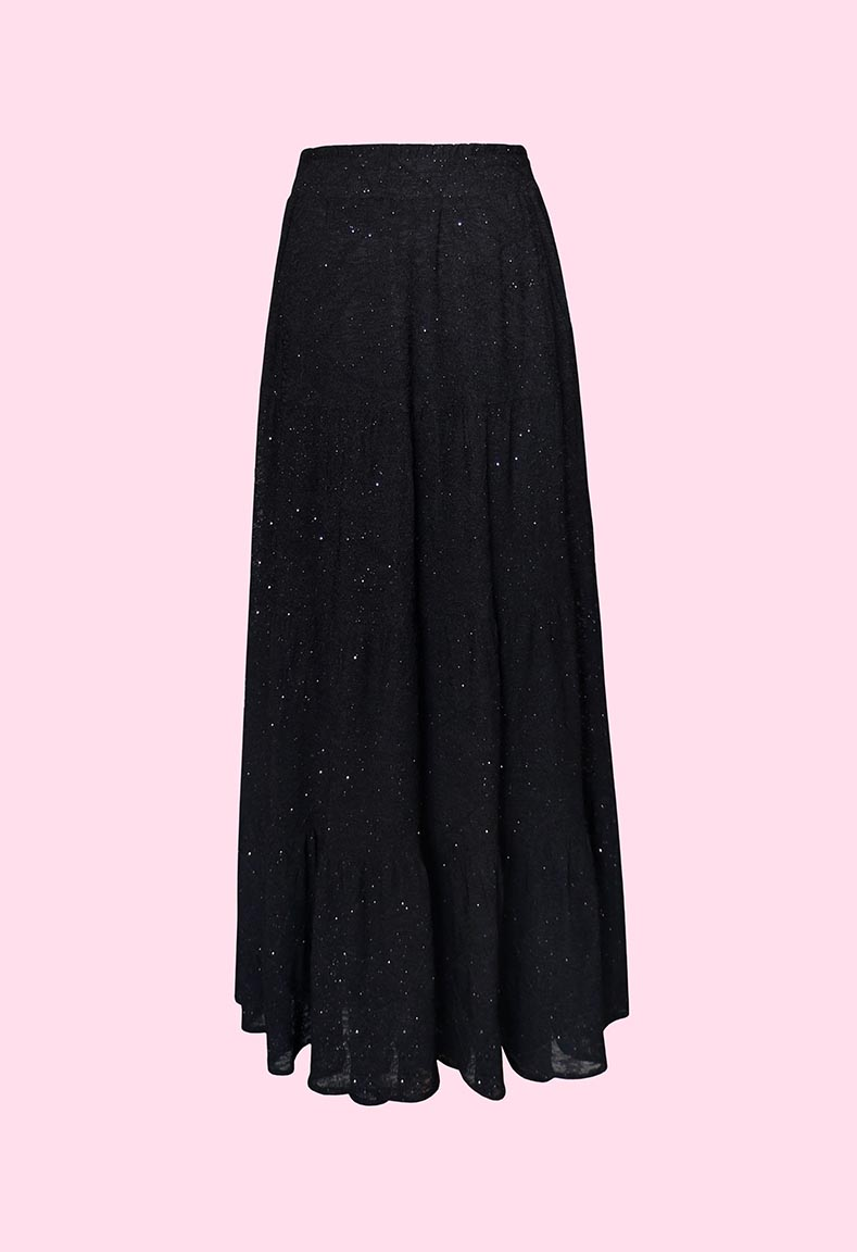 Váy lưng thun dáng xòe