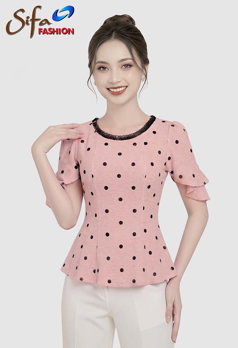 Áo cổ tròn