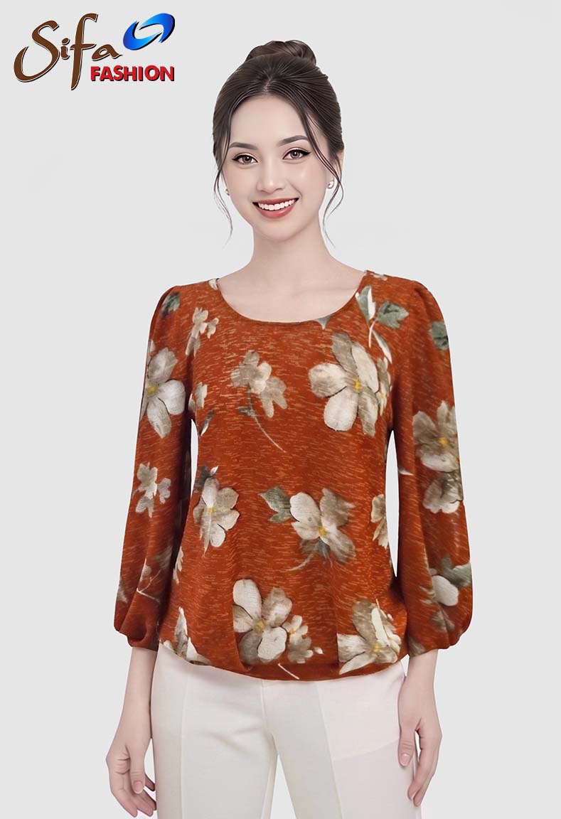 Áo cổ thuyền bo lai
